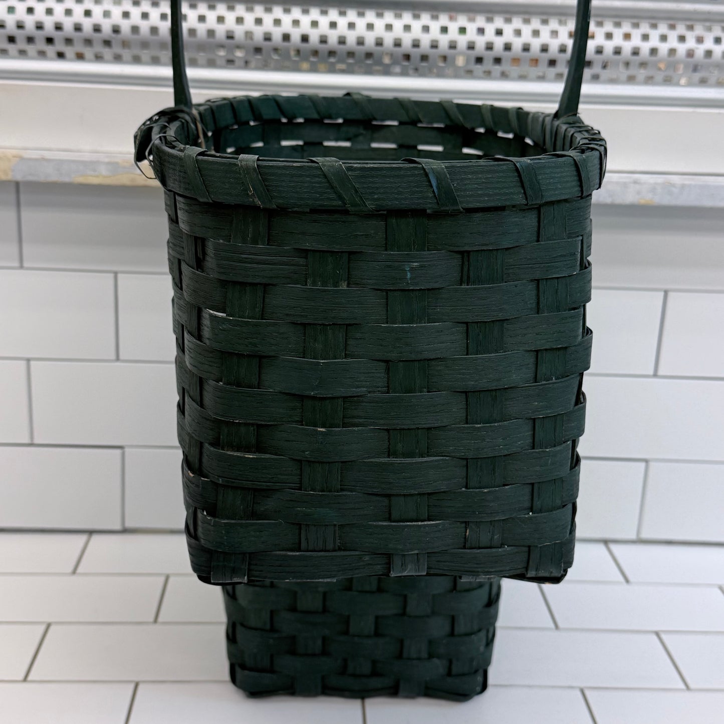 Basketville Woven Step Basket Ash Wood with Original Tag Vermont