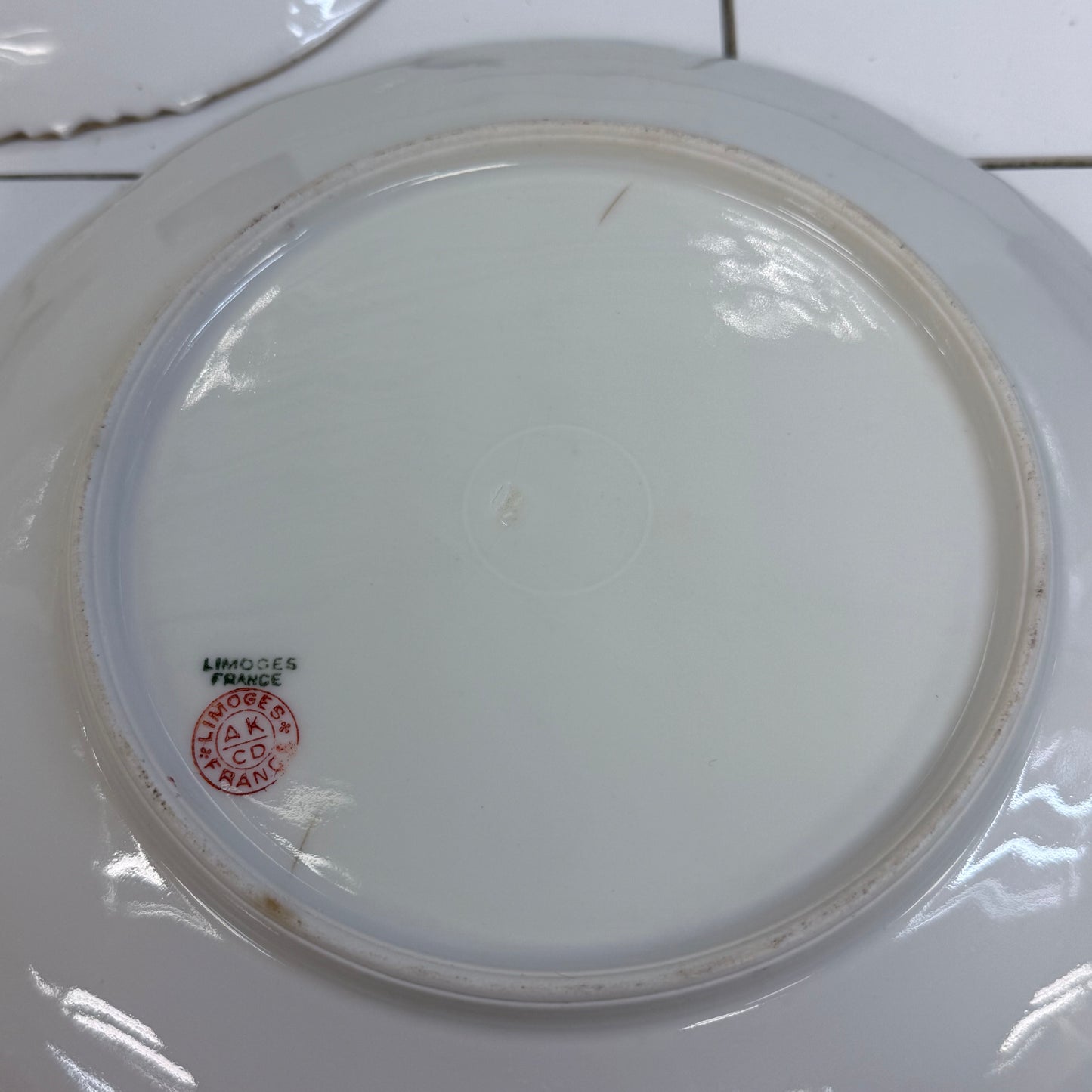 Belle Époque Limoges Porcelain Cabinet Plate Selection c.1900
