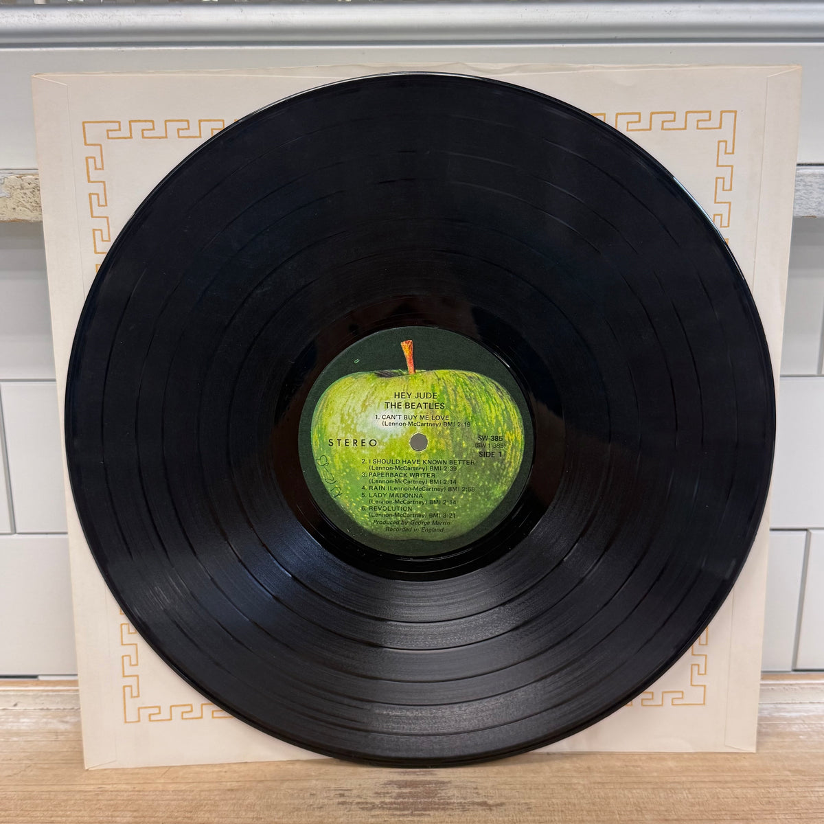 The Beatles Hey Jude Vinyl Record, 1970 – Apple SW-385