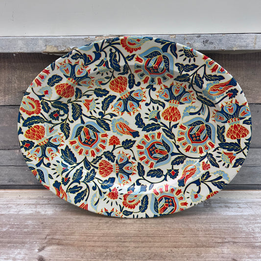 Nevco Floral Metal Tray