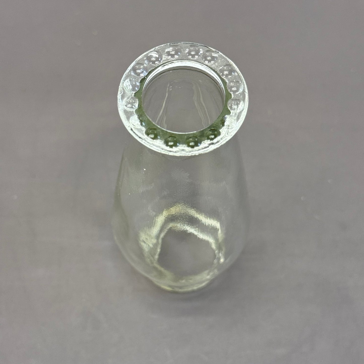 Petite Oil Lamp, Diamond Cut Glass