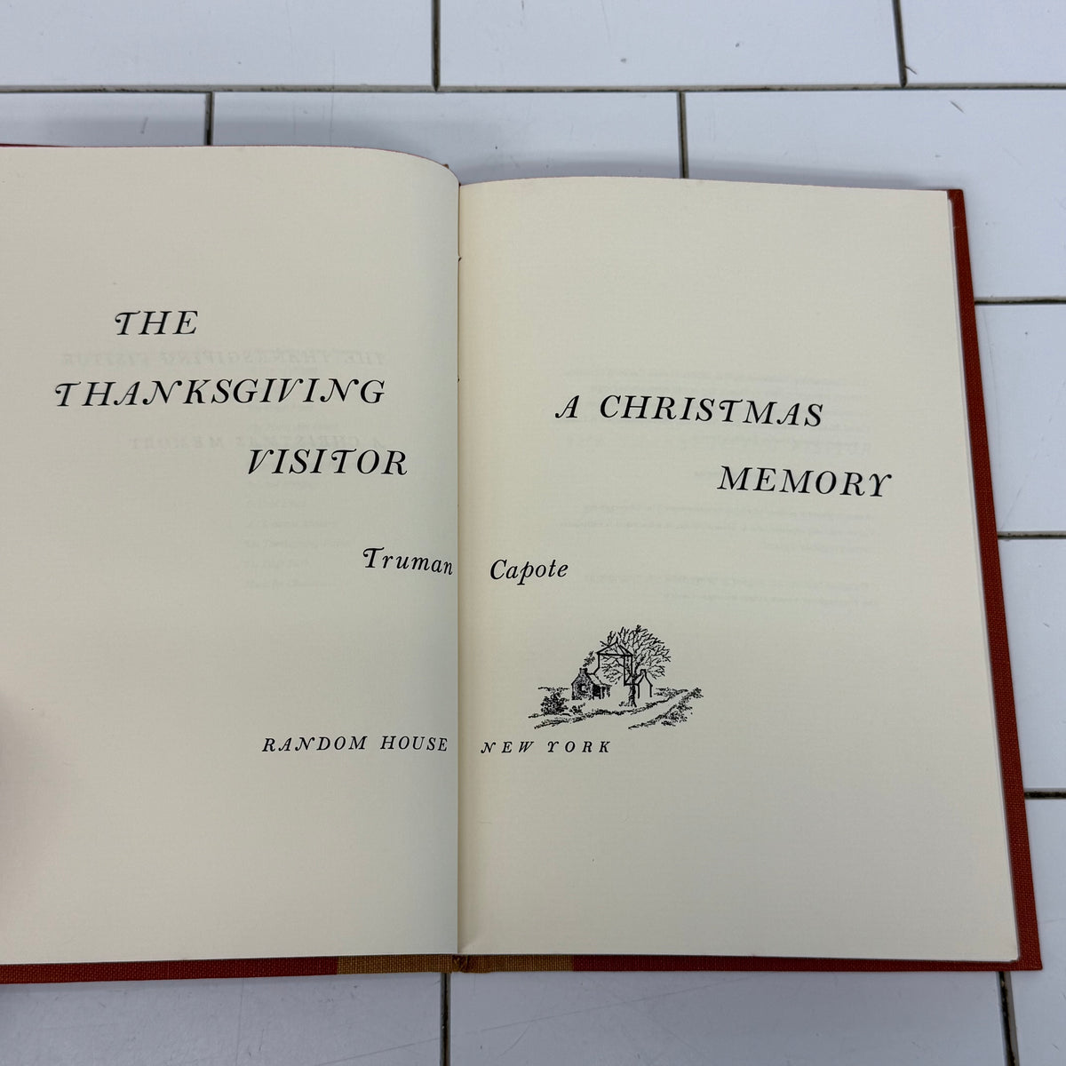 Truman Capote The Thanksgiving Visitor A Christmas Memory Hardcover