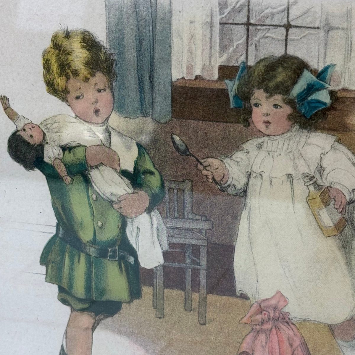 Bessie Pease Gutmann 1909 Children’s Color Lithographs