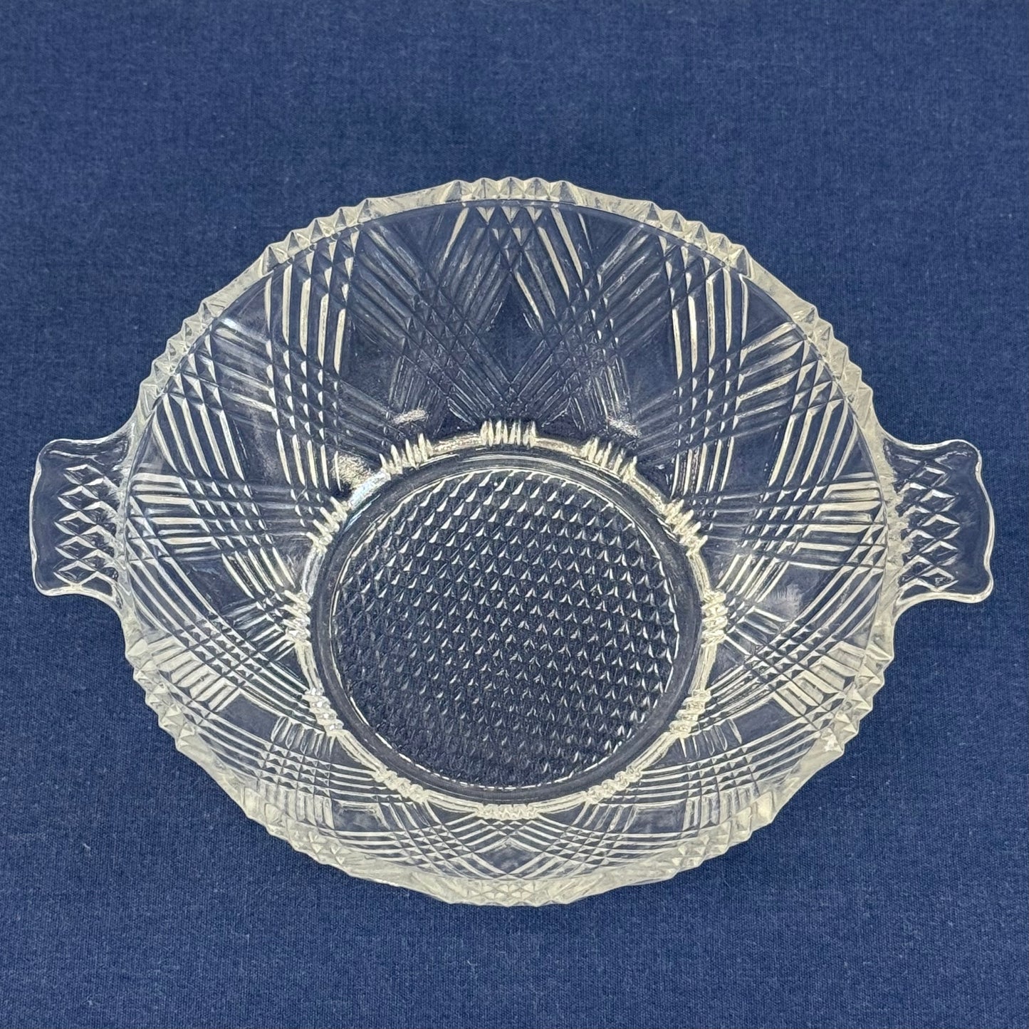 Hazel Atlas Berry Bowls Starlight, Glass Set of 6