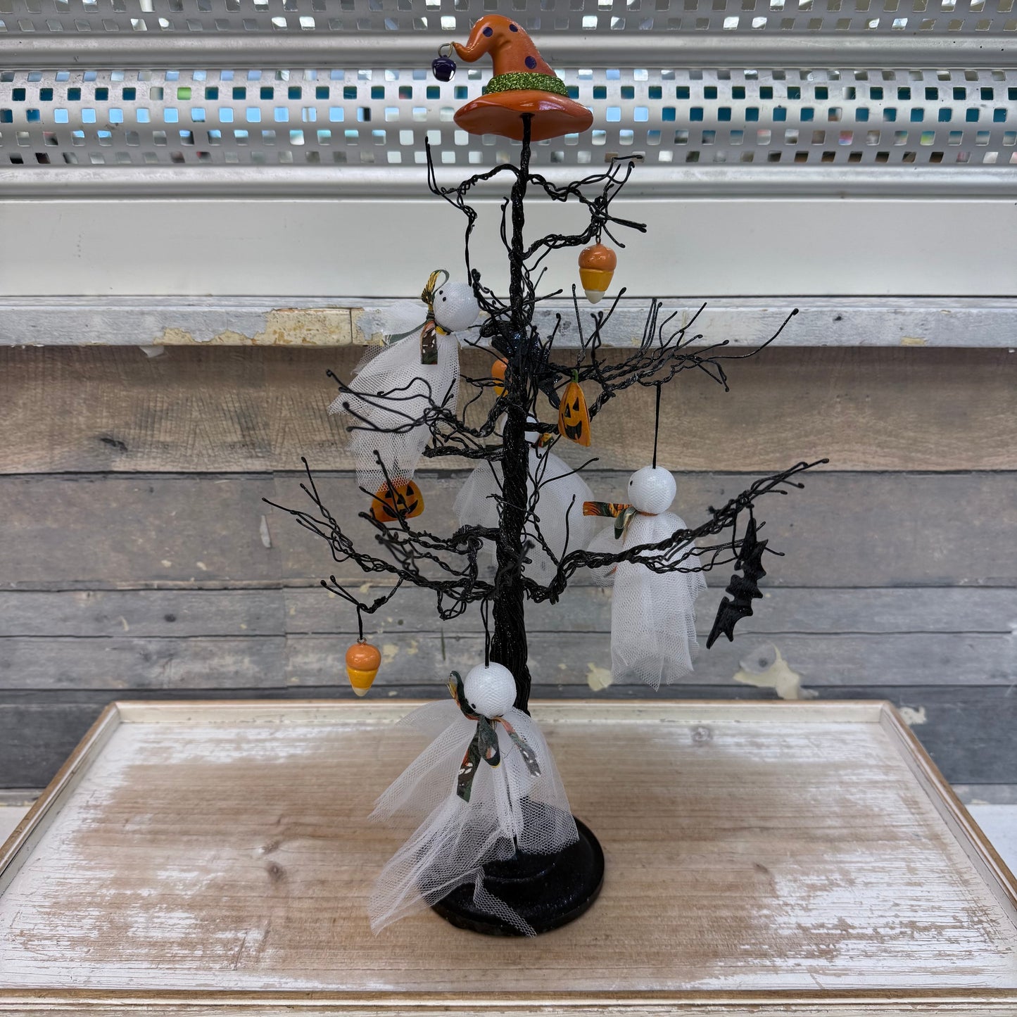 Halloween Decorative Tree with Ornaments