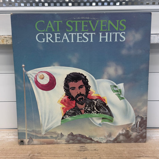 Cat Stevens Greatest Hits Vinyl Record LP 1975 Poster #SP-4519
