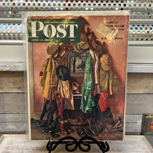 The Saturday Evening Post Cover, April 1945