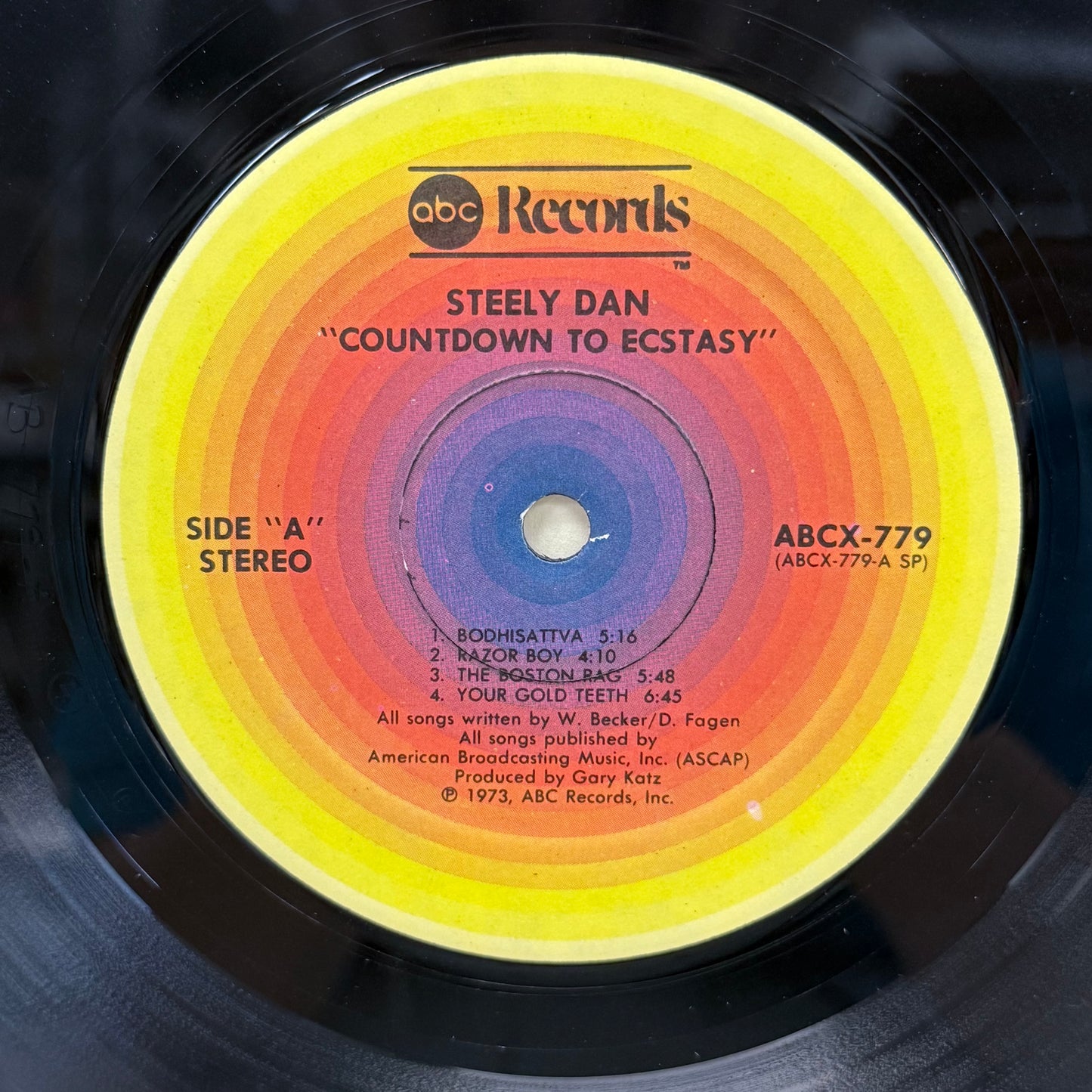 Steely Dan Countdown to Ecstasy Vinyl Record LP 1973 #ABCX-779