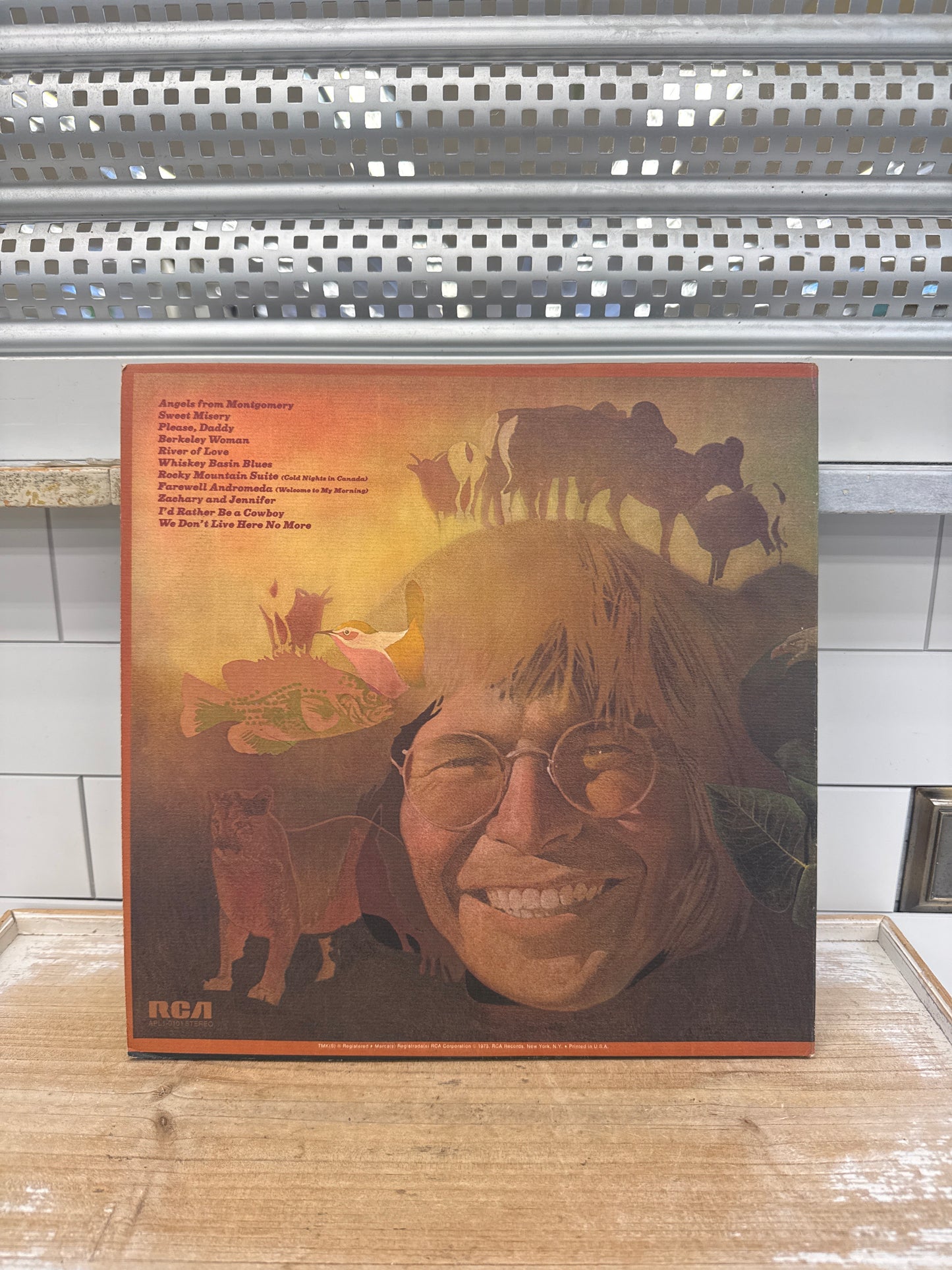 John Denver Farewell Andromeda Vinyl Record 1973 LP