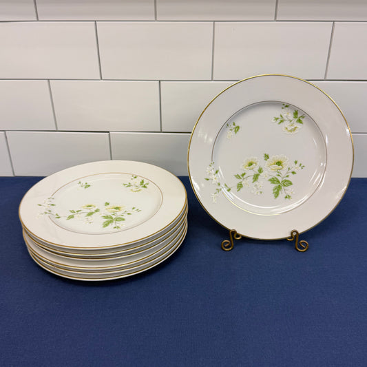 Fashion Manor Summertime Fine China Plates Set of 7 Japan
