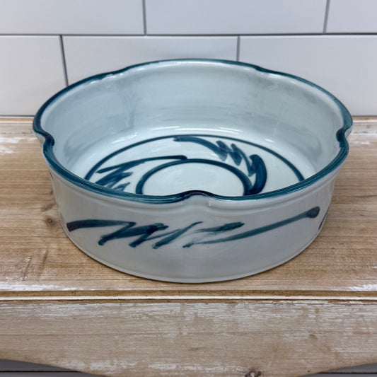 Quail Run Pottery Bowl Signed Elizabeth Krome Studio Art