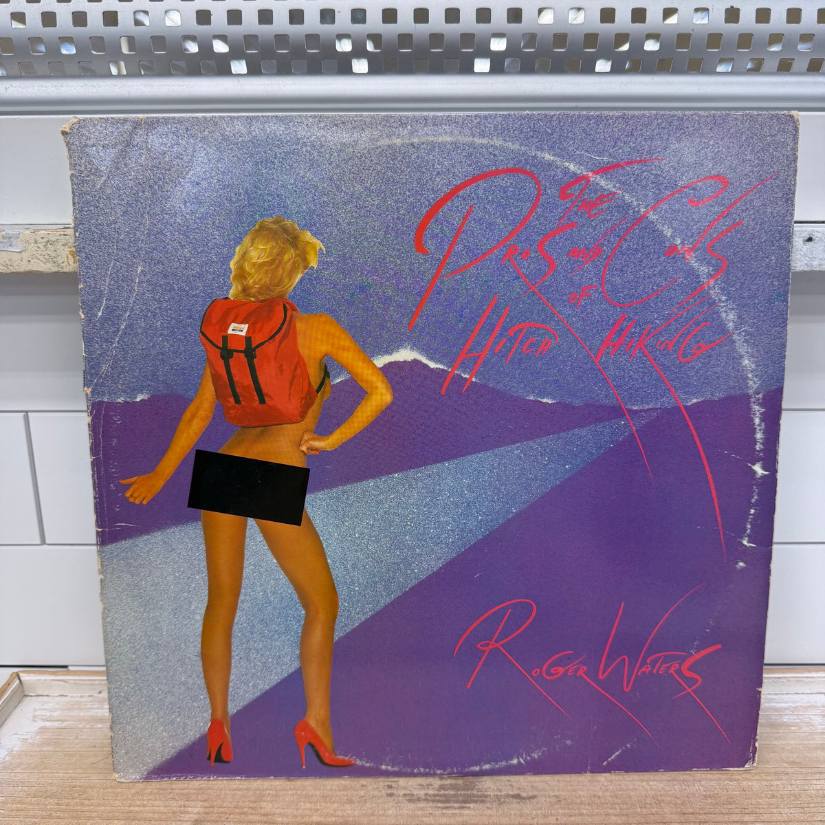 Roger Waters The Pros and Cons of Hitch Hiking Vinyl LP 1984 -- FC 39290