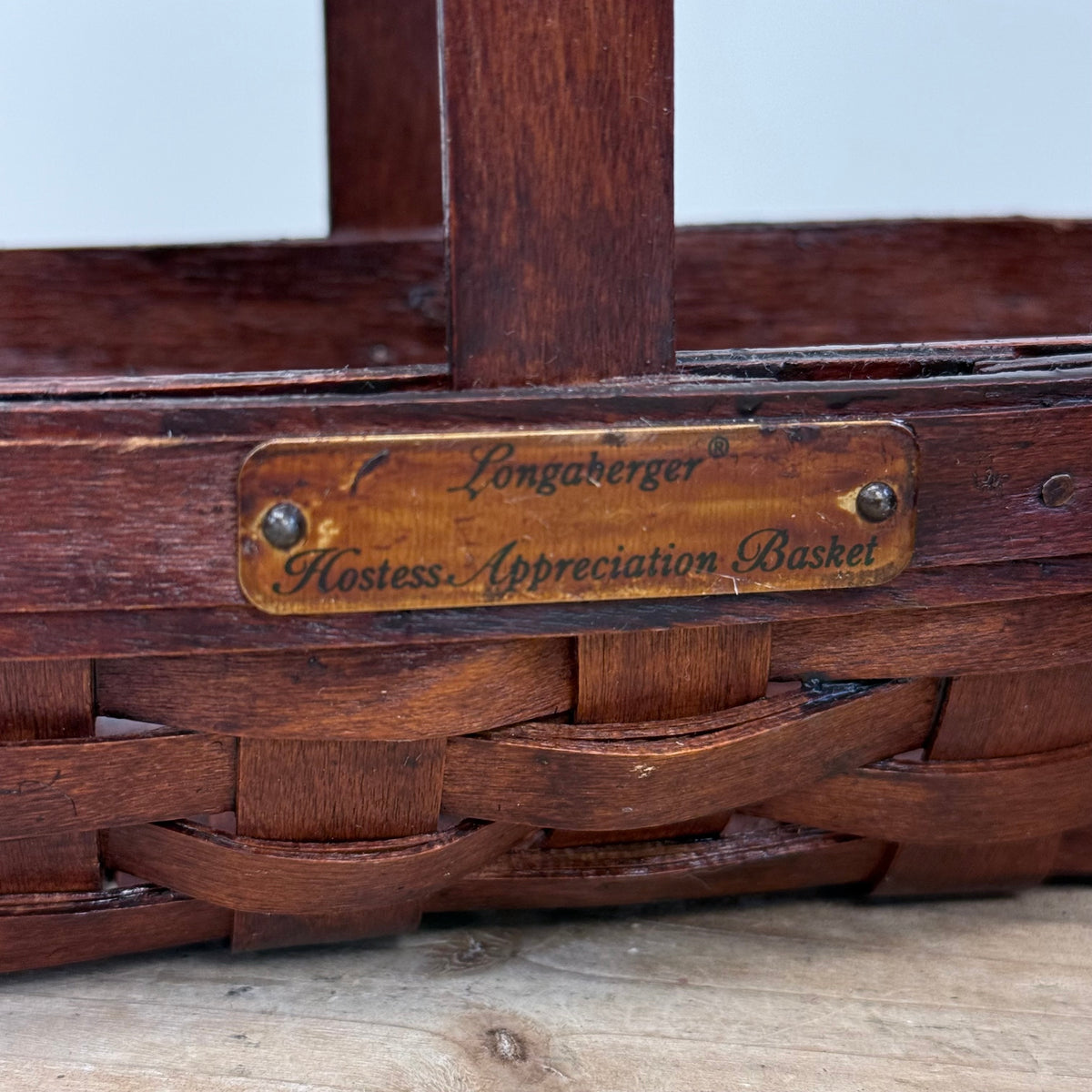 Longaberger Basket Signed Selection