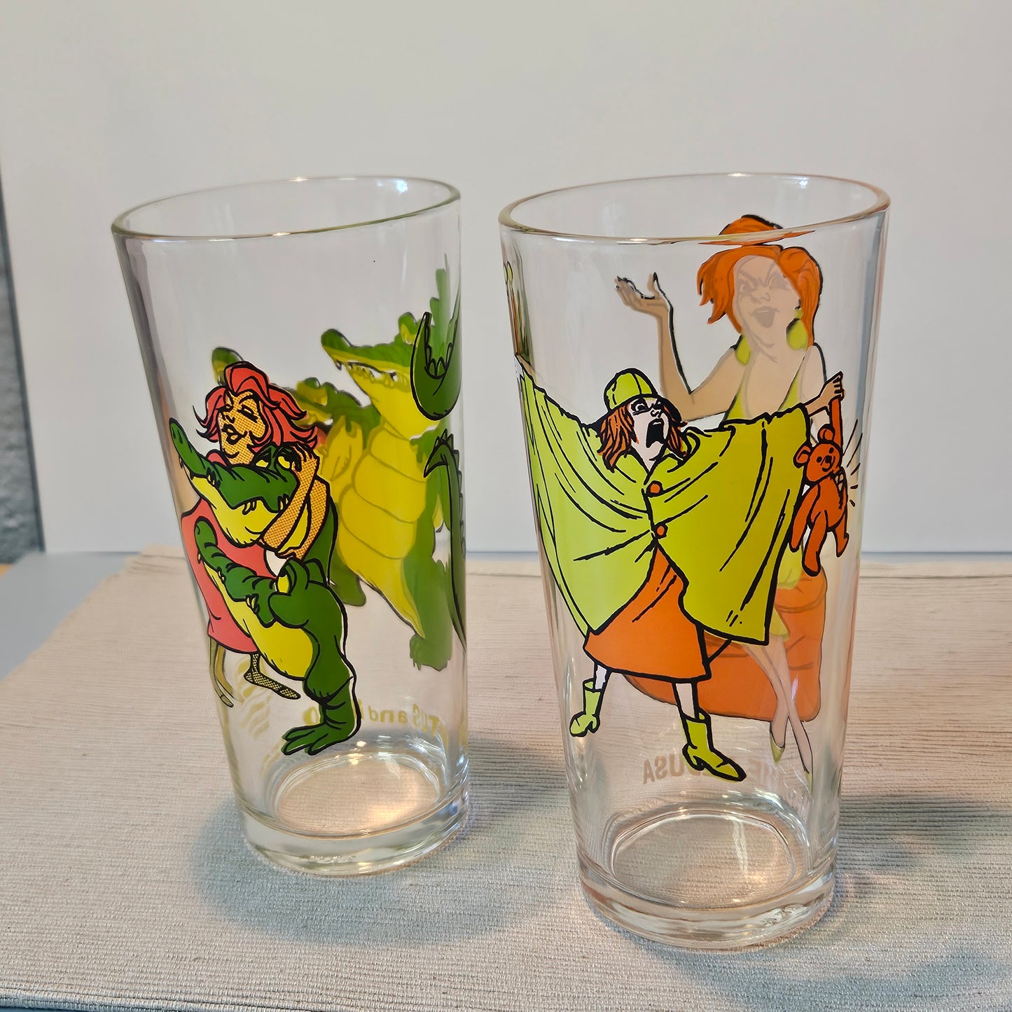 Vintage Pepsi Glassware Collection The Rescuers 1977, Set of 6