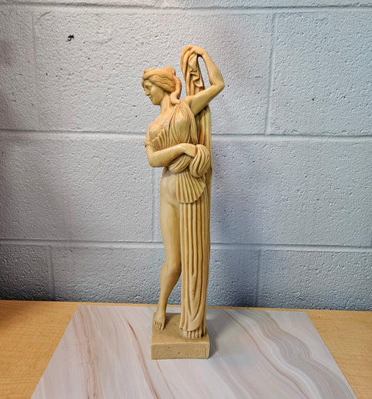 Aphrodite Tabletop Resin Statue 17.5”