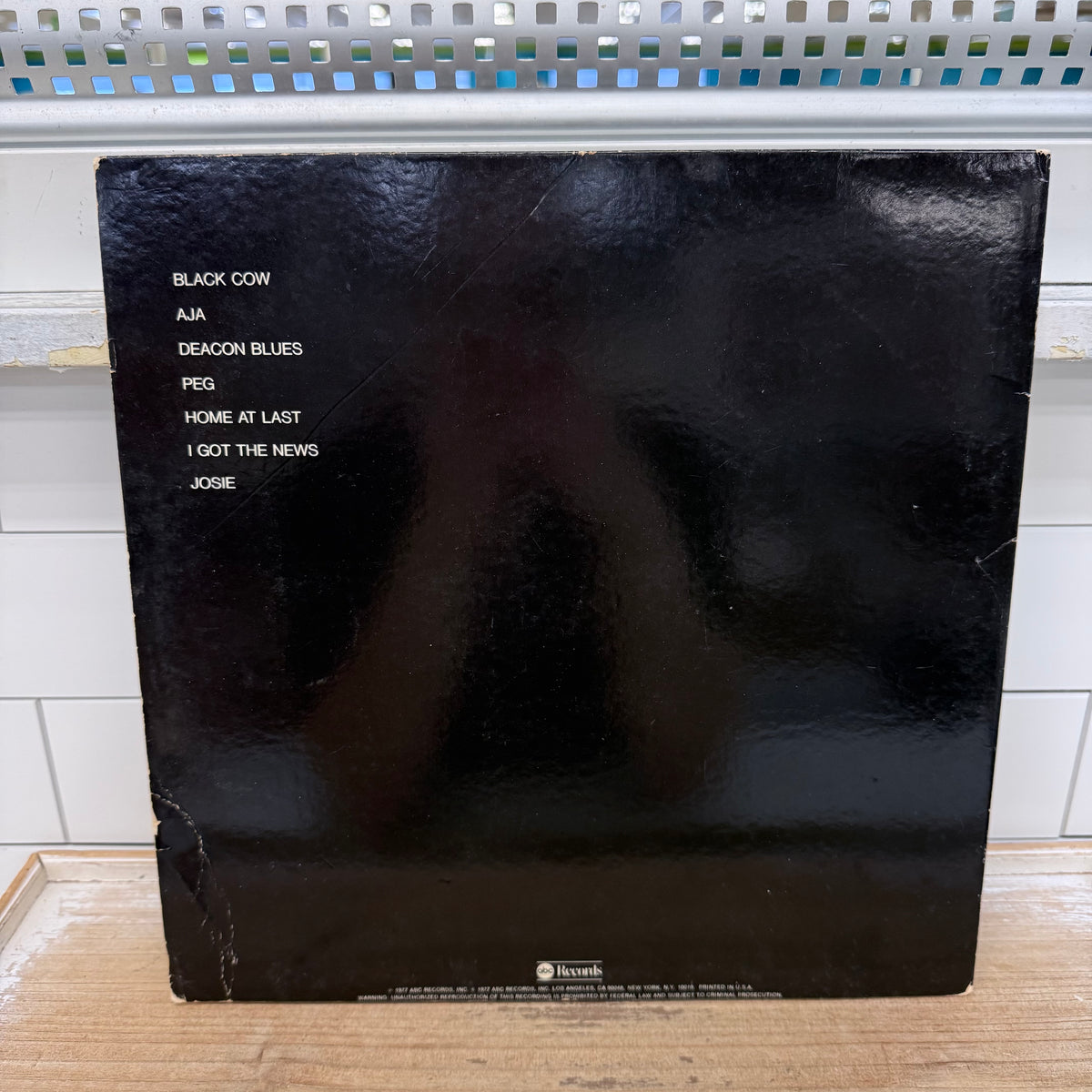 Steely Dan Aja Vinyl Record, 1977 – ABC Records AB-1006