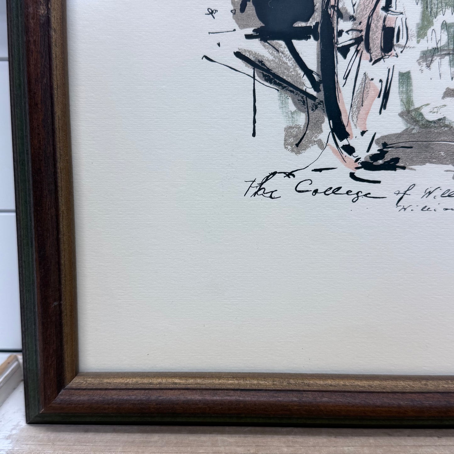 John Haymson College of William & Mary Framed Art Print