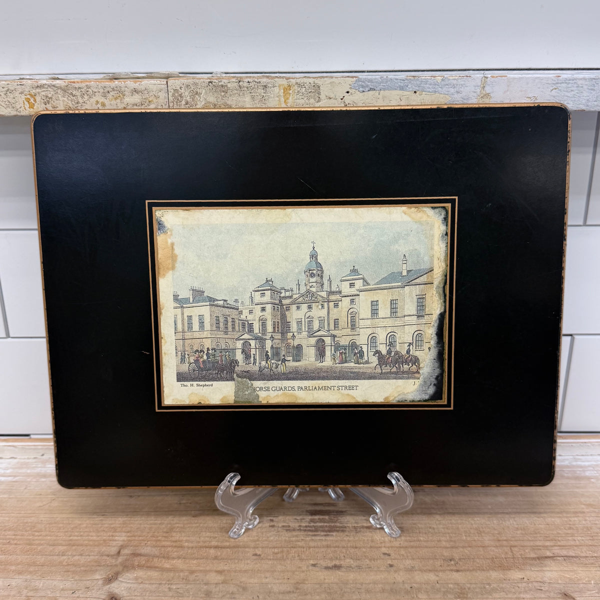 Vintage London Landmark Prints Buckingham Palace Set of 4