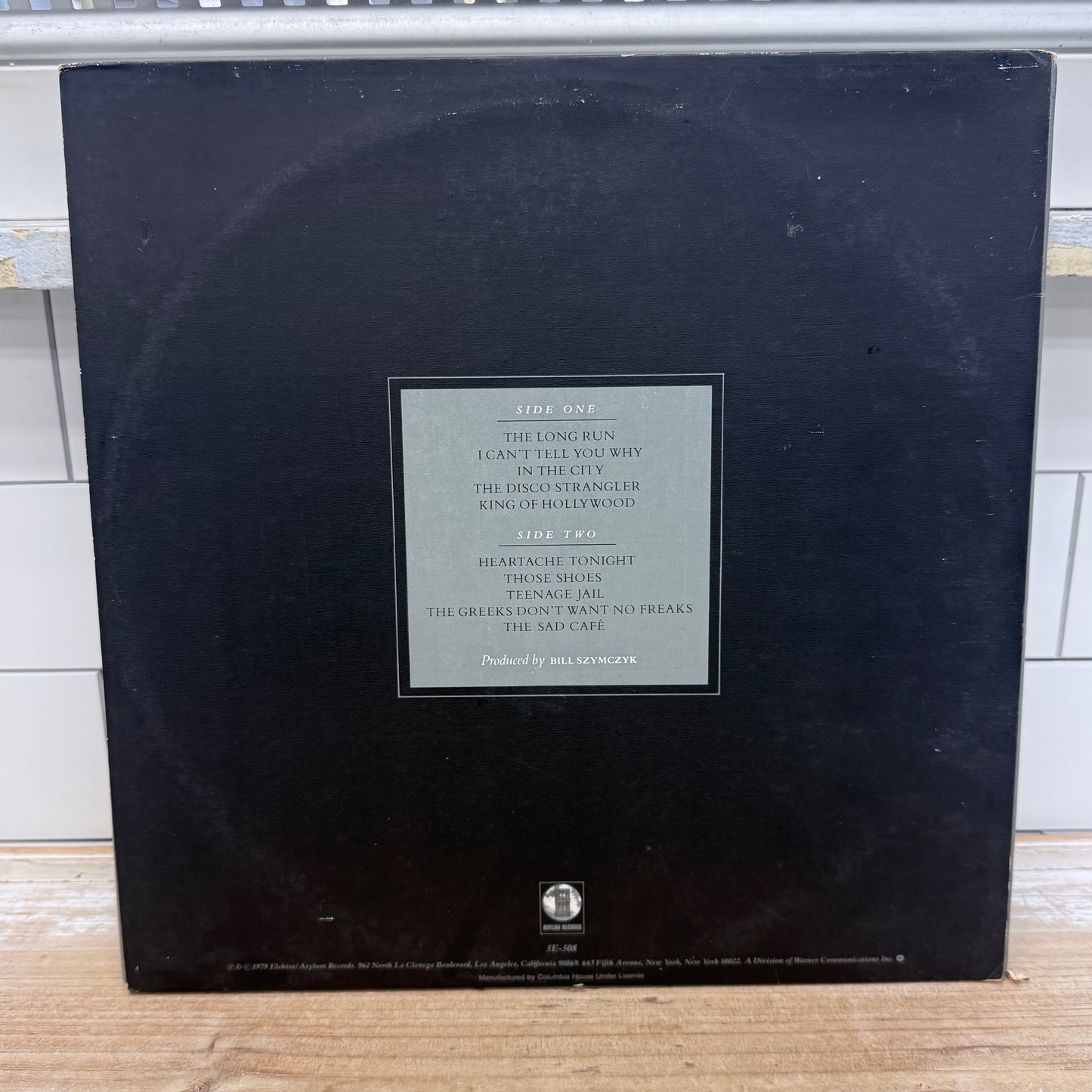 Eagles The Long Run Vinyl Record LP 1979