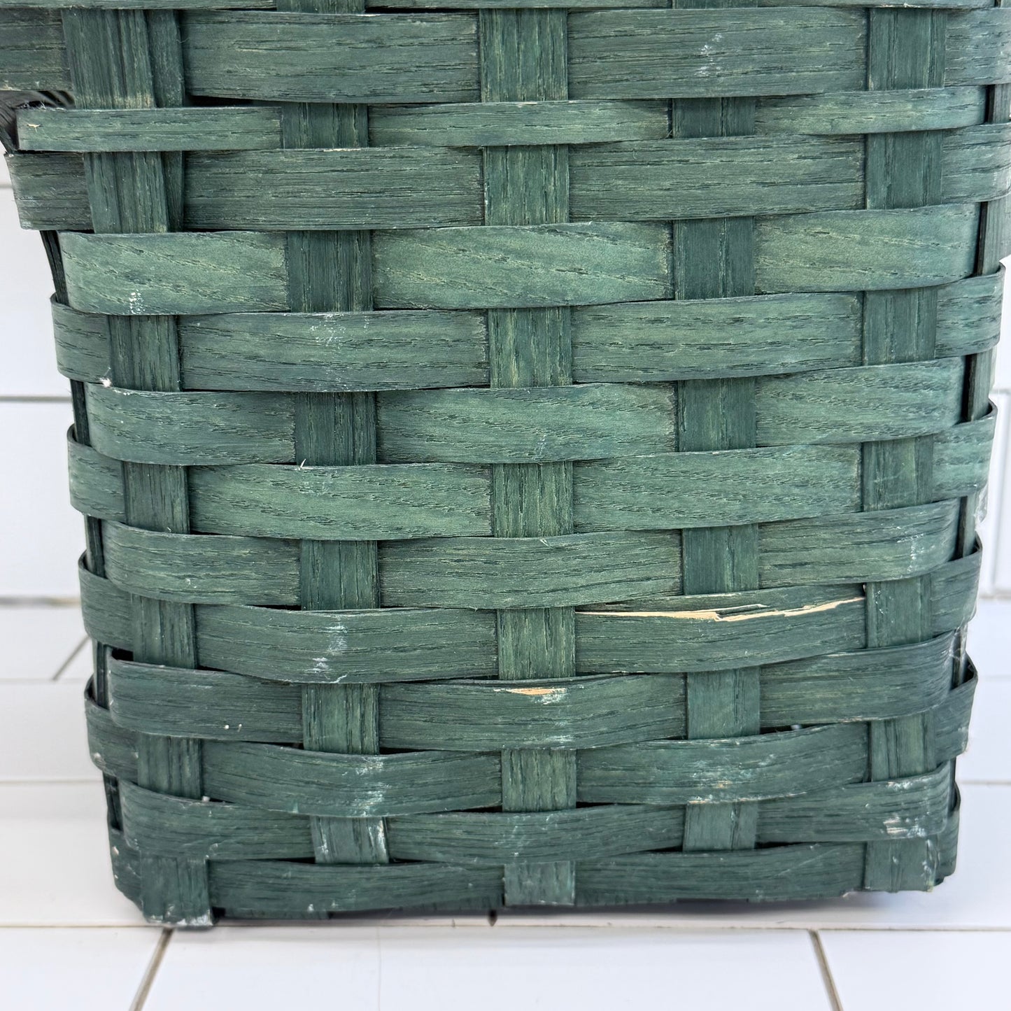 Basketville Woven Step Basket Ash Wood with Original Tag Vermont