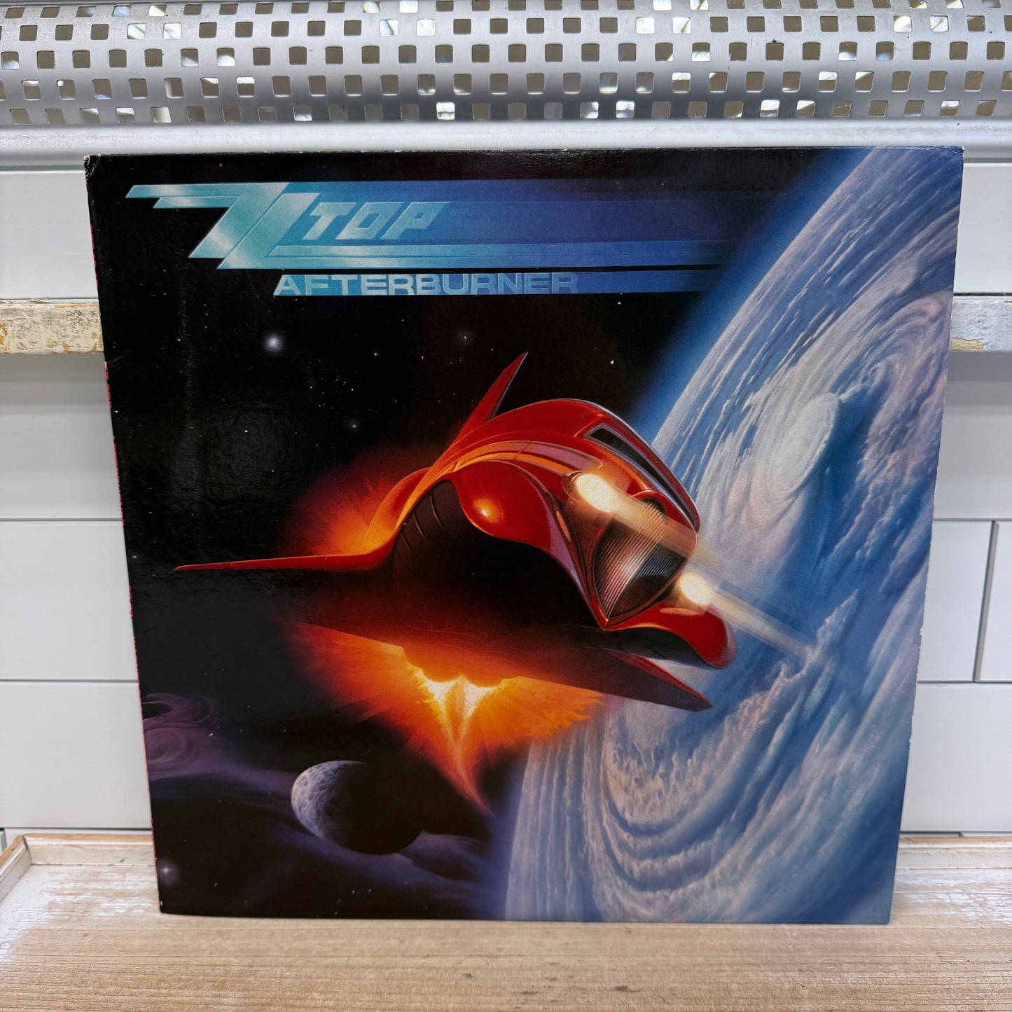 ZZ Top Afterburner Vinyl LP 1985 Rock Record