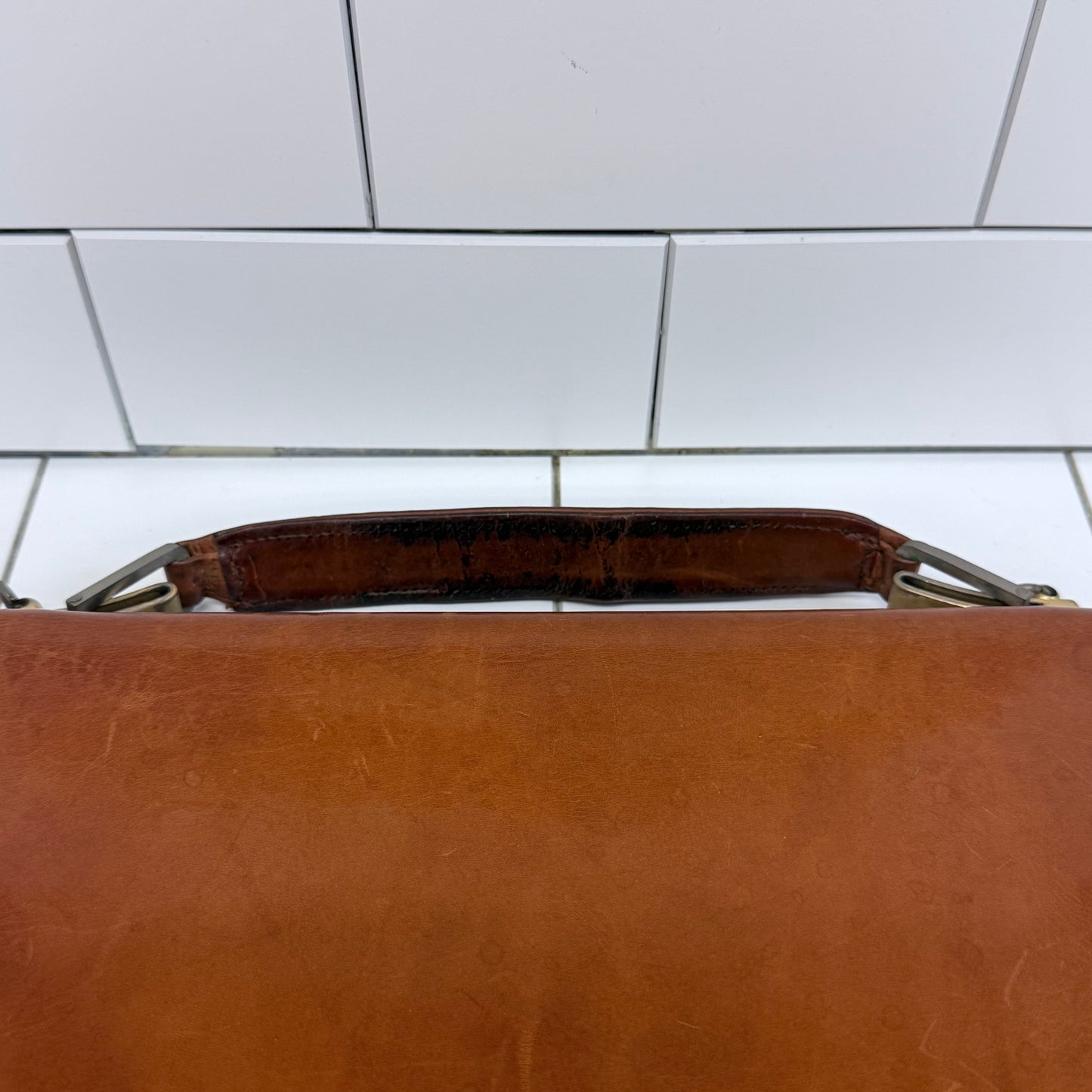 Rare Enzo Parma Italian Leather Satchel