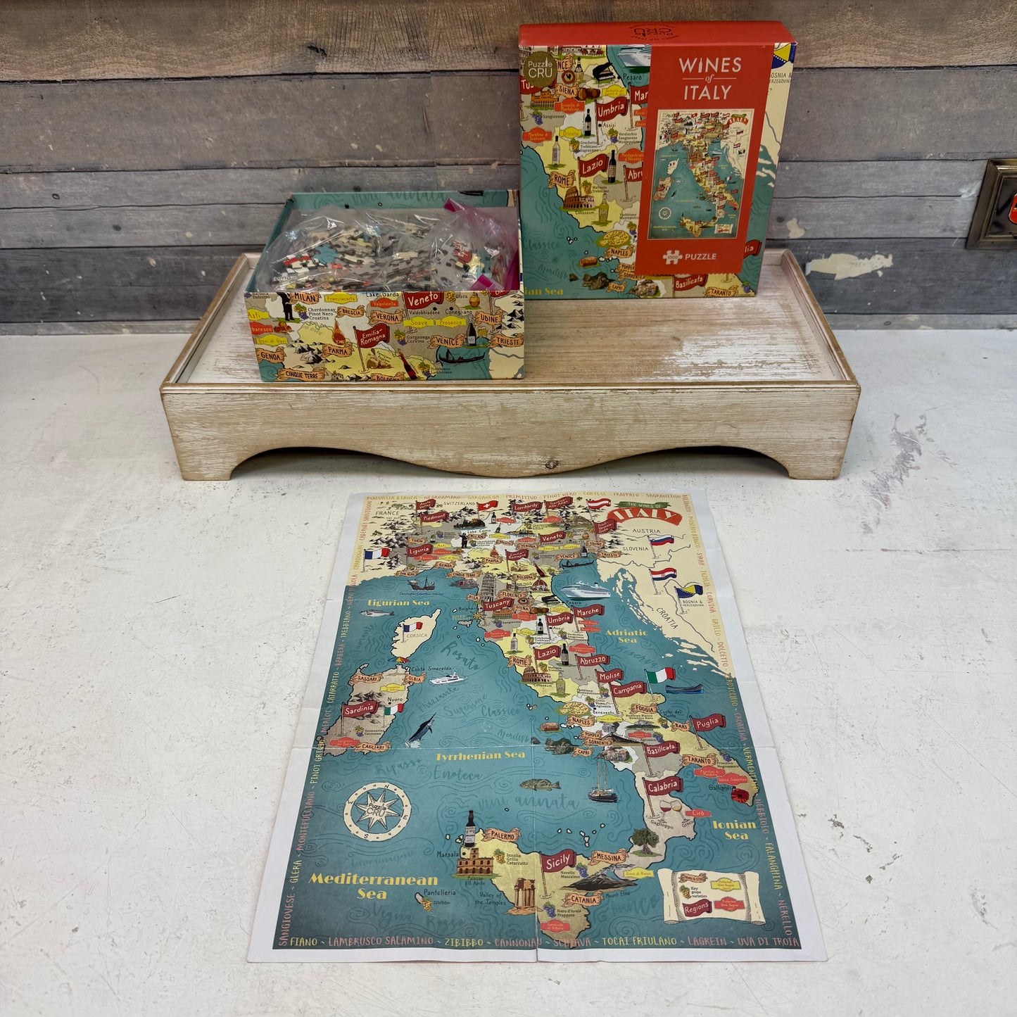 Puzzle Cru Wines of Italy 1000 Piece