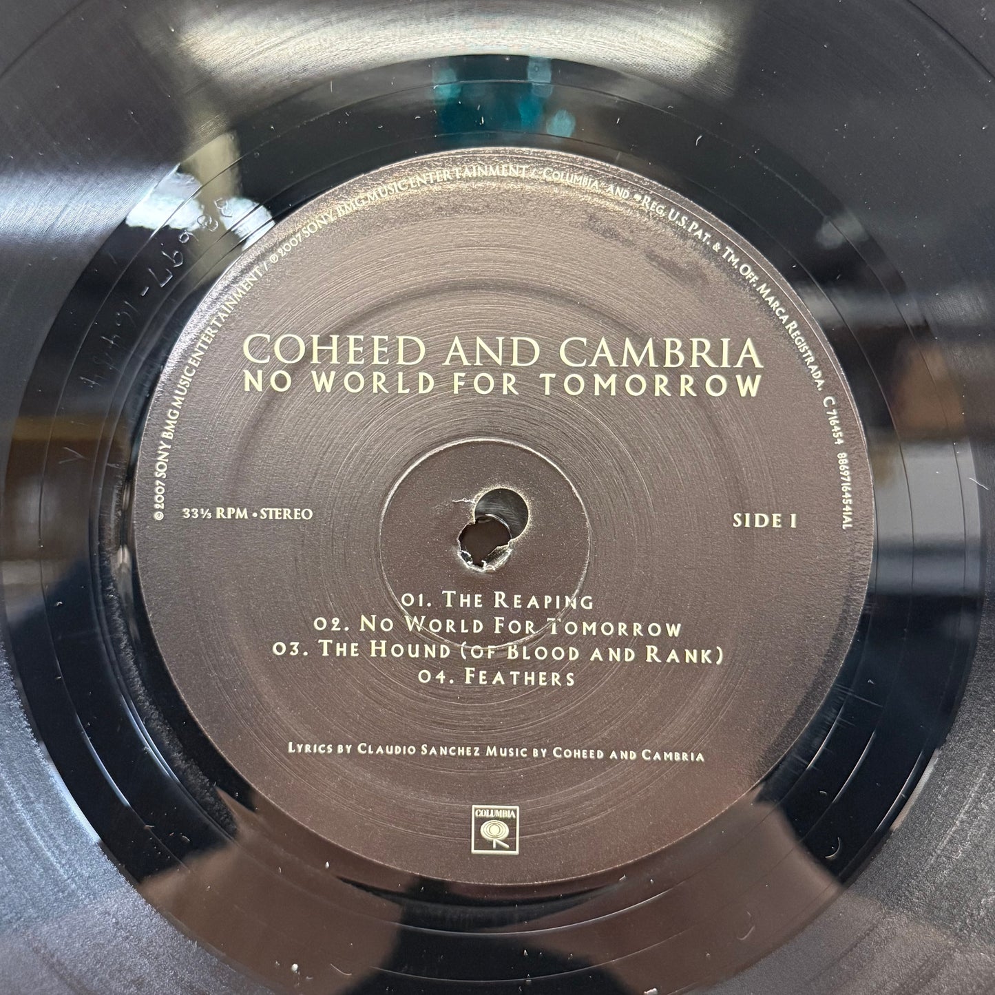 Coheed & Cambria No World for Tomorrow Double LP 2007