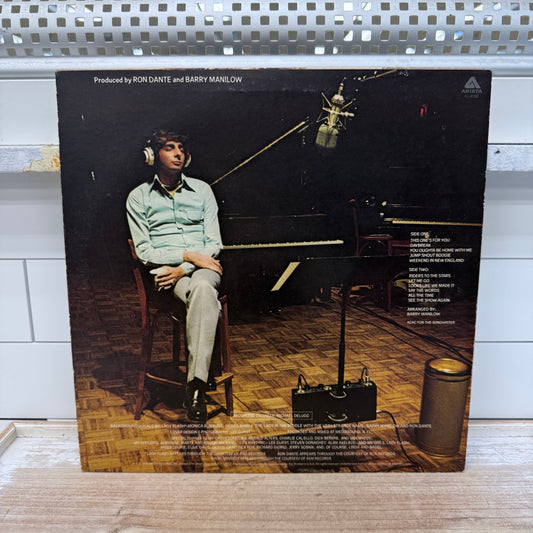 Barry Manilow This One’s For You Vinyl Record, 1976