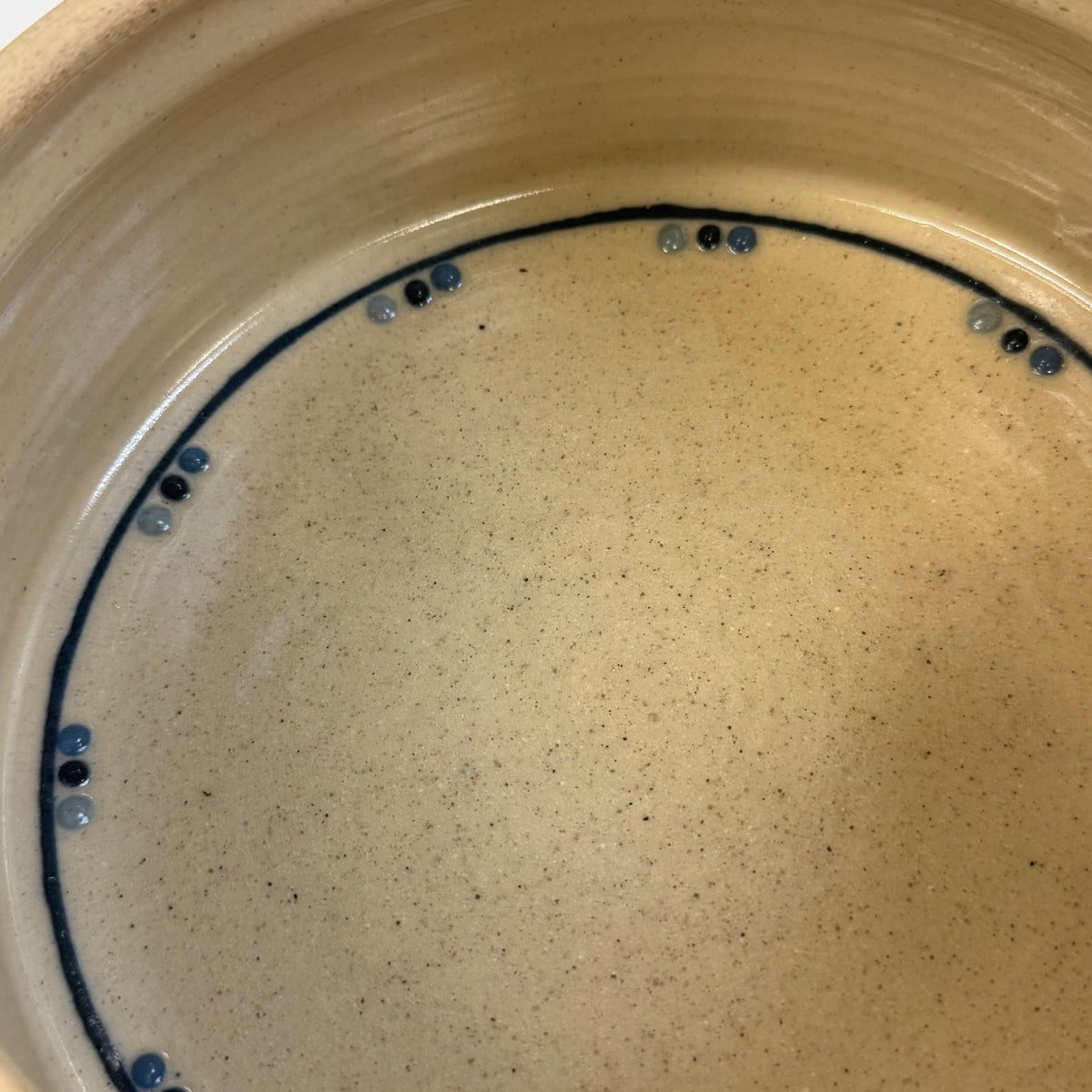 Stoneware Covered Casserole Pottery Serving Dish