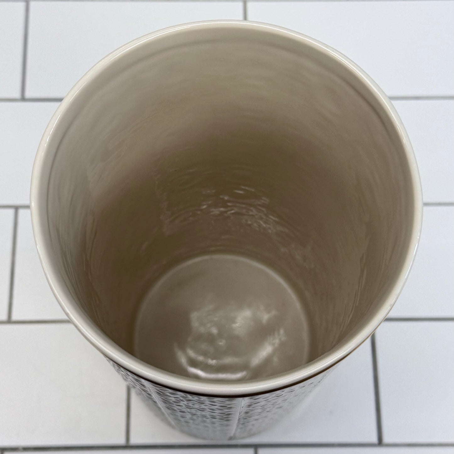 Lenox Fjord Sunflower Vase, Gilded Porcelain