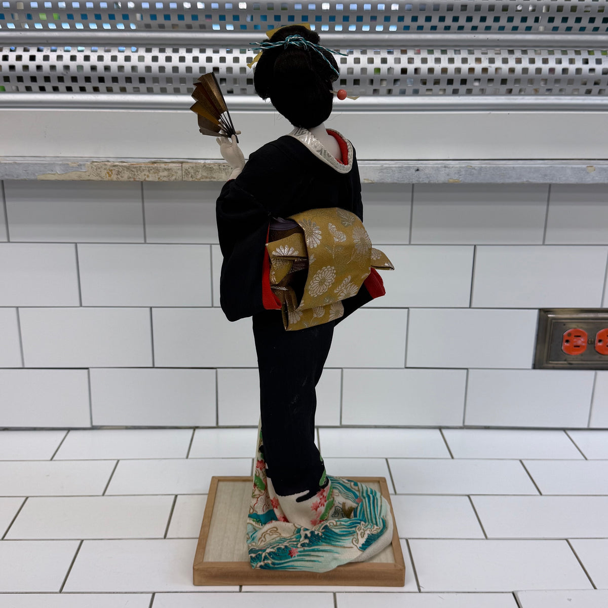 Japanese Doll in Acrylic Display Case