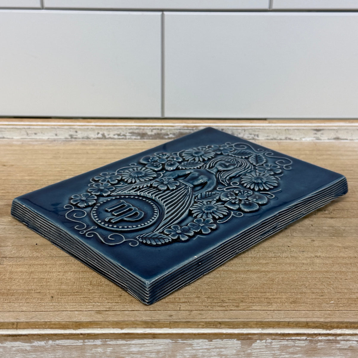 Jie Gantofta Virgo Zodiac 789/2 Wall Plaque 1970s