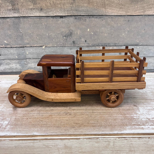 Handmade Truck Toy, Signed 2000