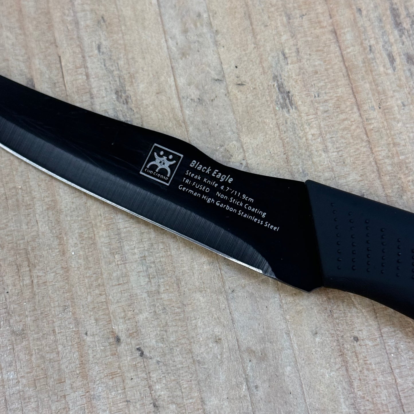 CuoCreate Steak Knives Set of 6 High Carbon Steel