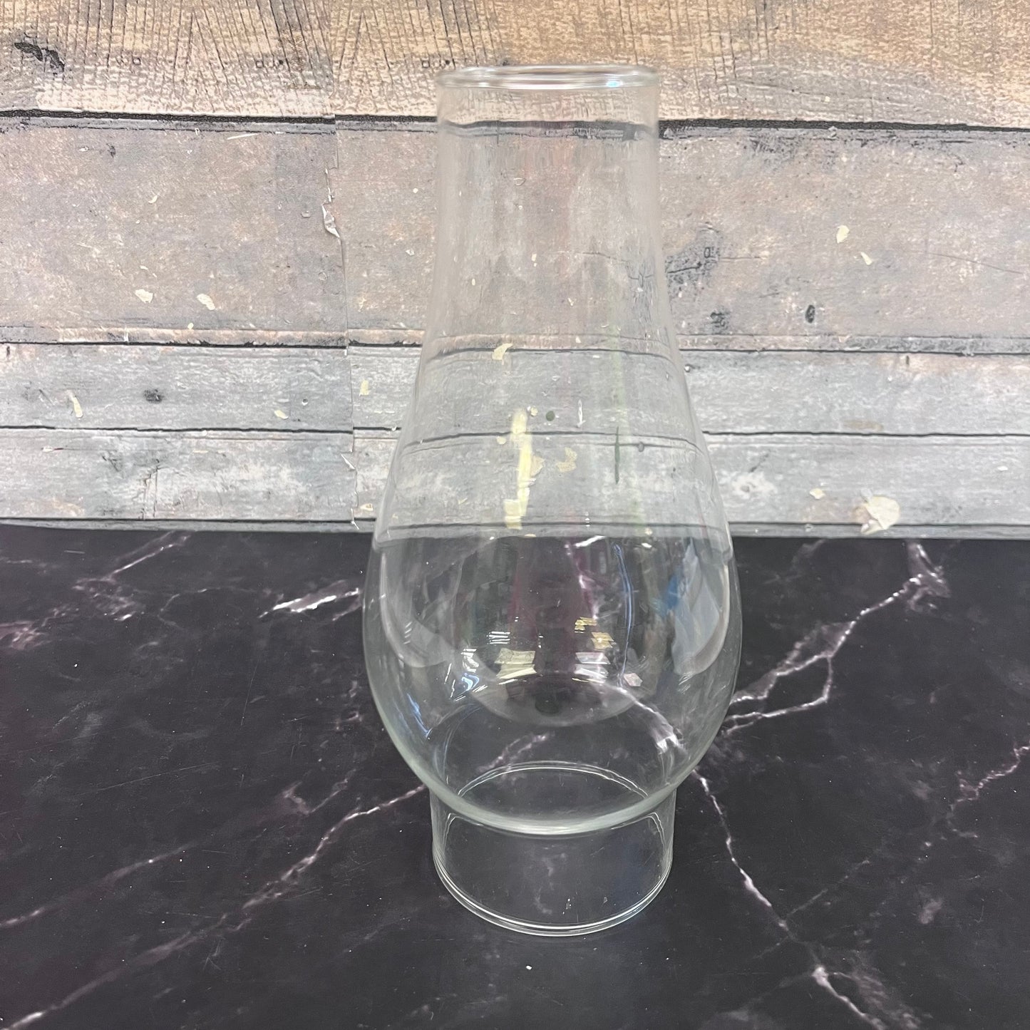 Oil Lamp, Embossed Pressed Glass