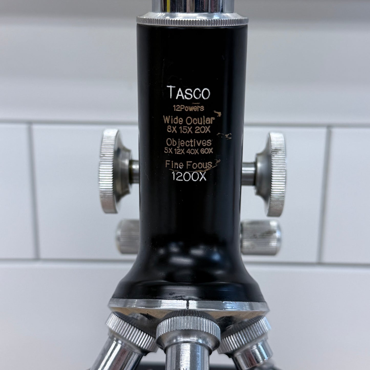 Tasco 1200XK Microscope Kit with Case 1970s