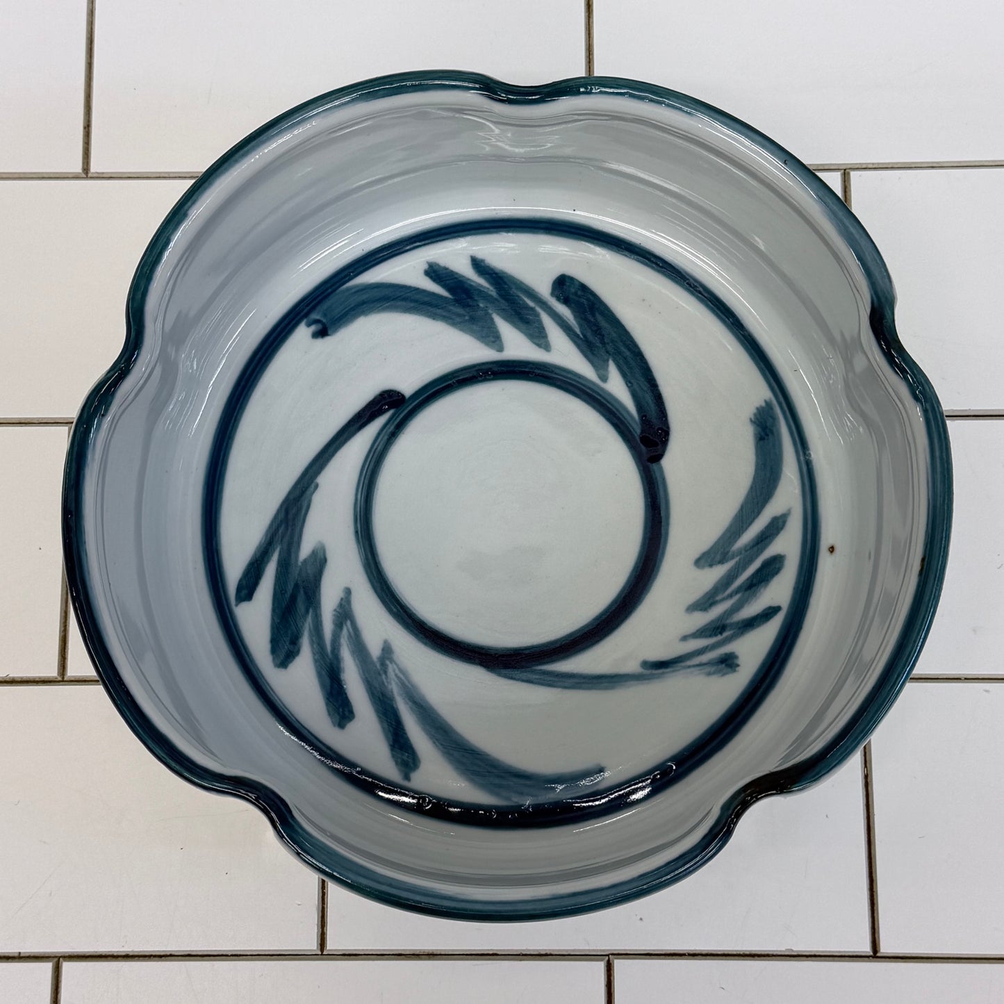 Quail Run Pottery Bowl Signed Elizabeth Krome Studio Art