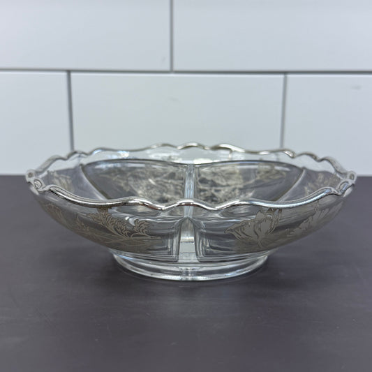 Silver City Glass Co. Poppy Dish