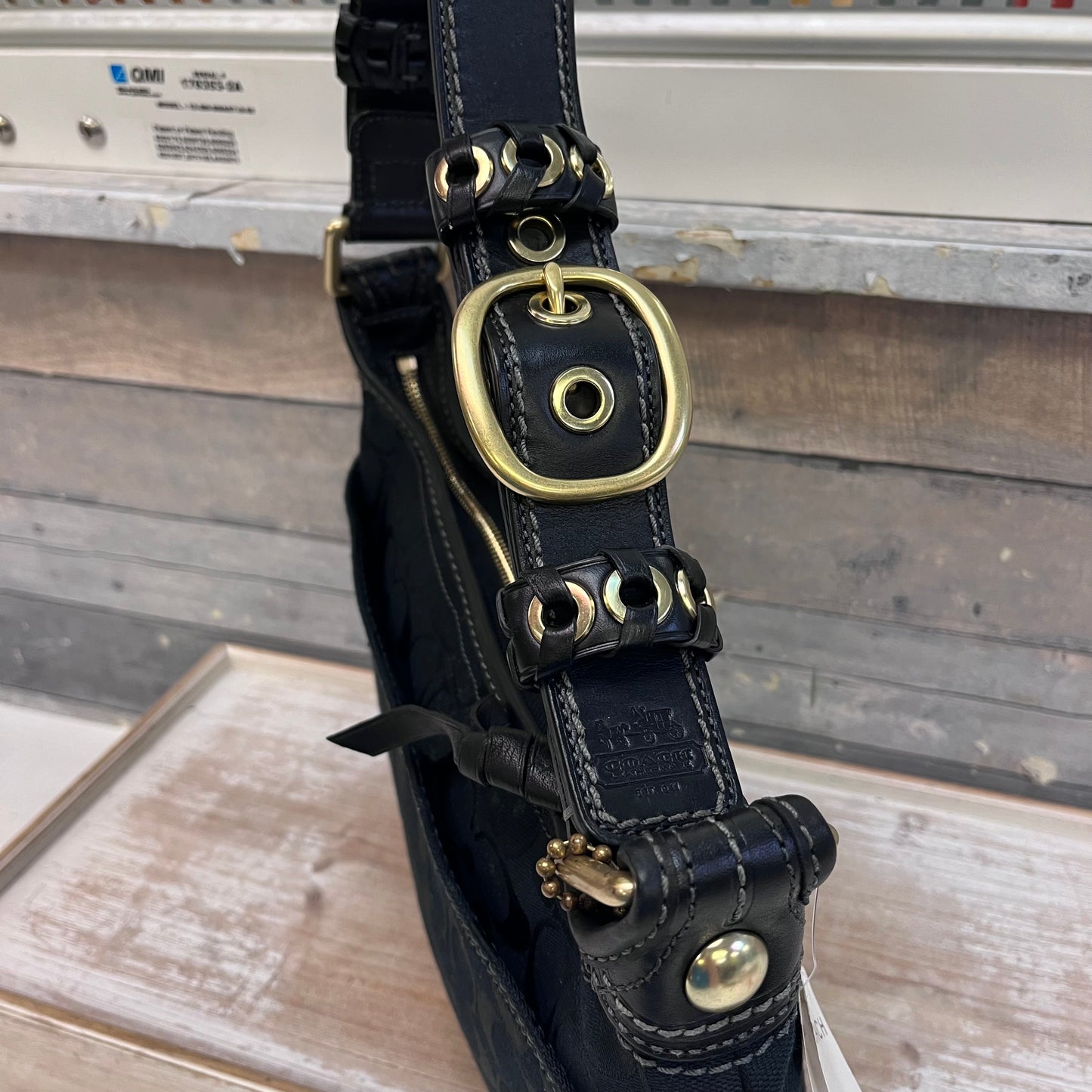 Coach Signature Bleeker Hobo Shoulder Bag, 2004