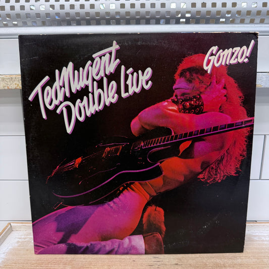 Ted Nugent Live Gonzo 1978 Double Vinyl Record