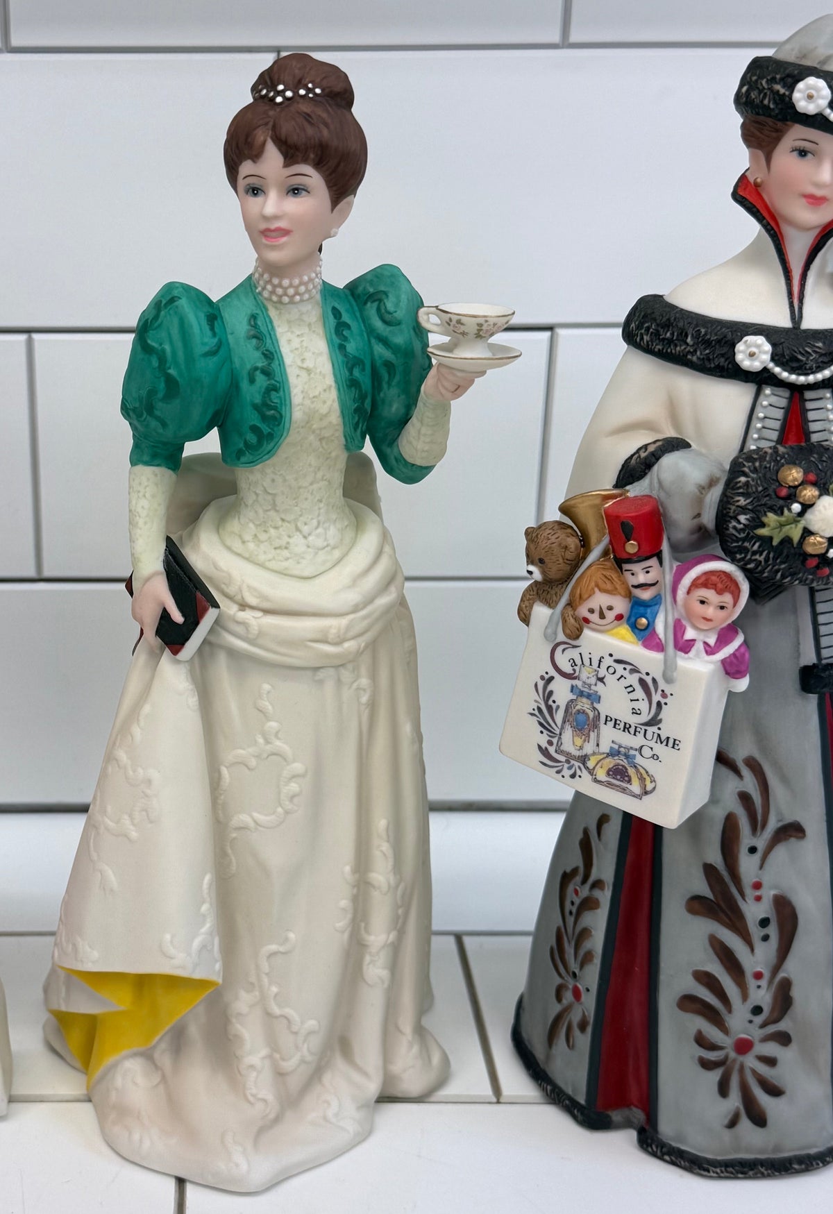 Avon Mrs. Albee President’s Club Porcelain Figurines 1990s