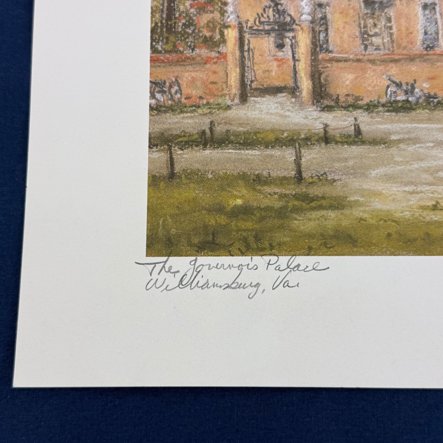 Caesar Monturano Colonial Williamsburg Prints Signed