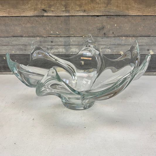 Cofrac Art Verrie Crystal Splash Dish