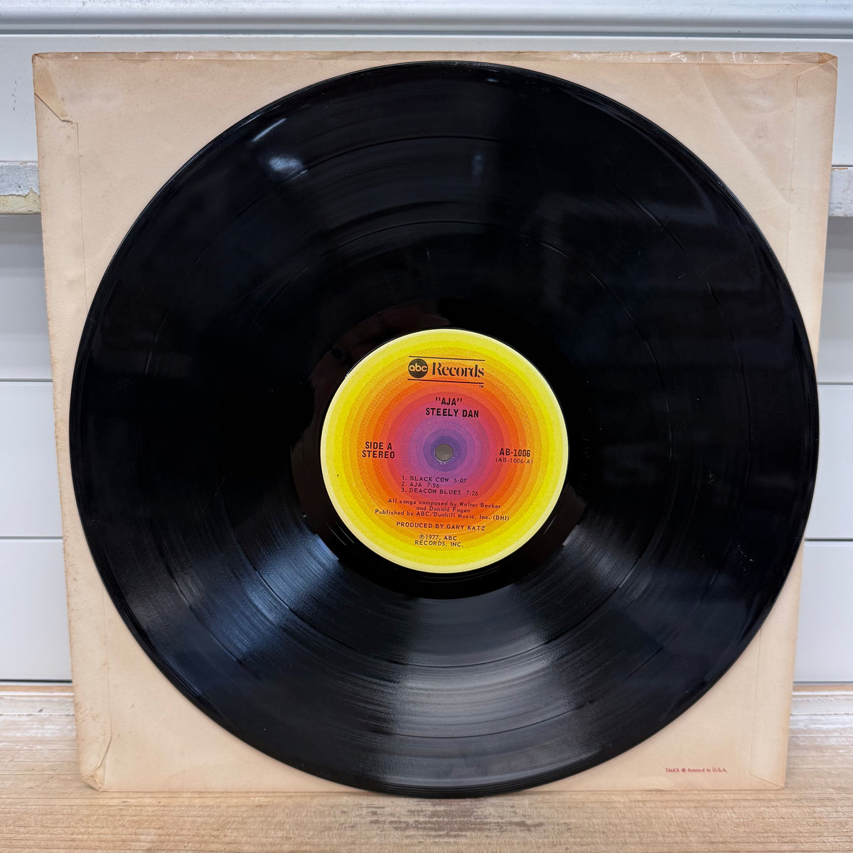 Steely Dan Aja Vinyl Record, 1977 – ABC Records AB-1006