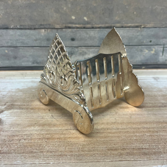 Sheffield Silver Plated Utensil Caddy