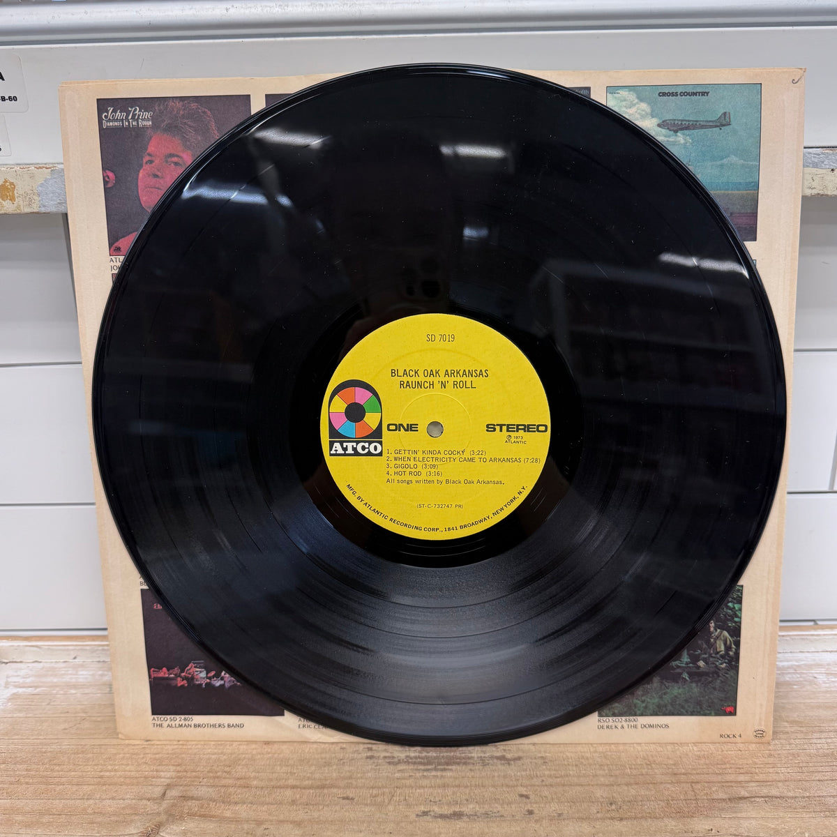 Black Oak Arkansas Raunch ’N’ Roll Vinyl Record, 1973 - SD 7019