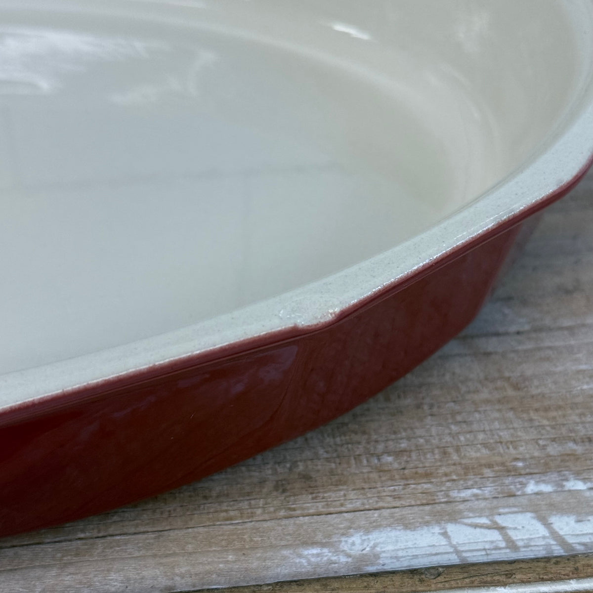 Emile Henry Williams-Sonoma Red Oval Ceramic Baking Dish