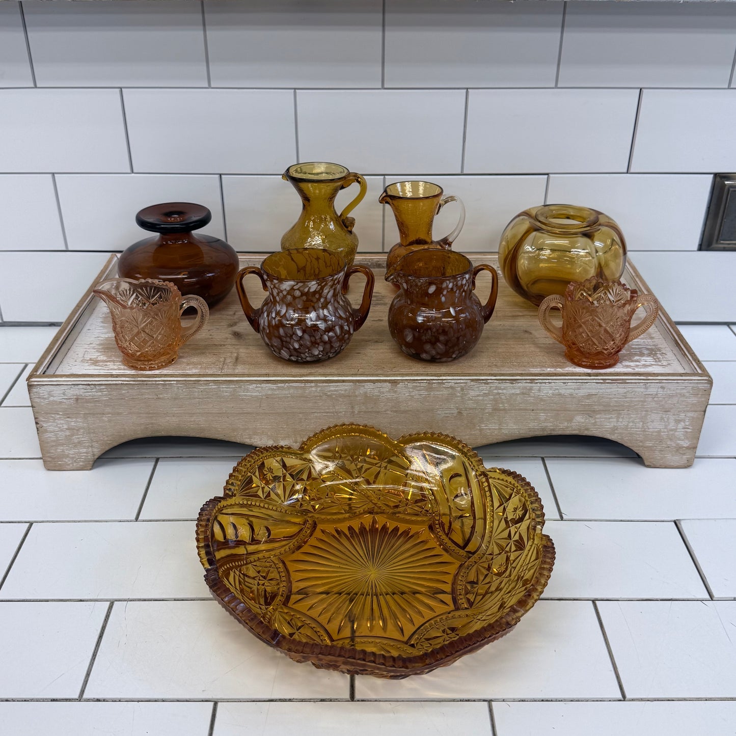 Amber Glass Vintage Selection