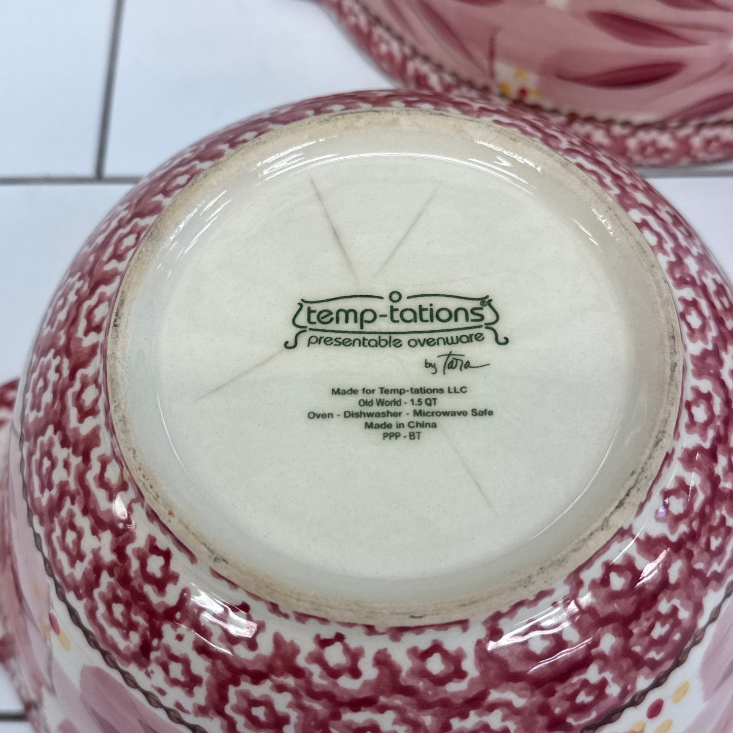 Temp-tations Serving Bowls Old World Tara Set of 3